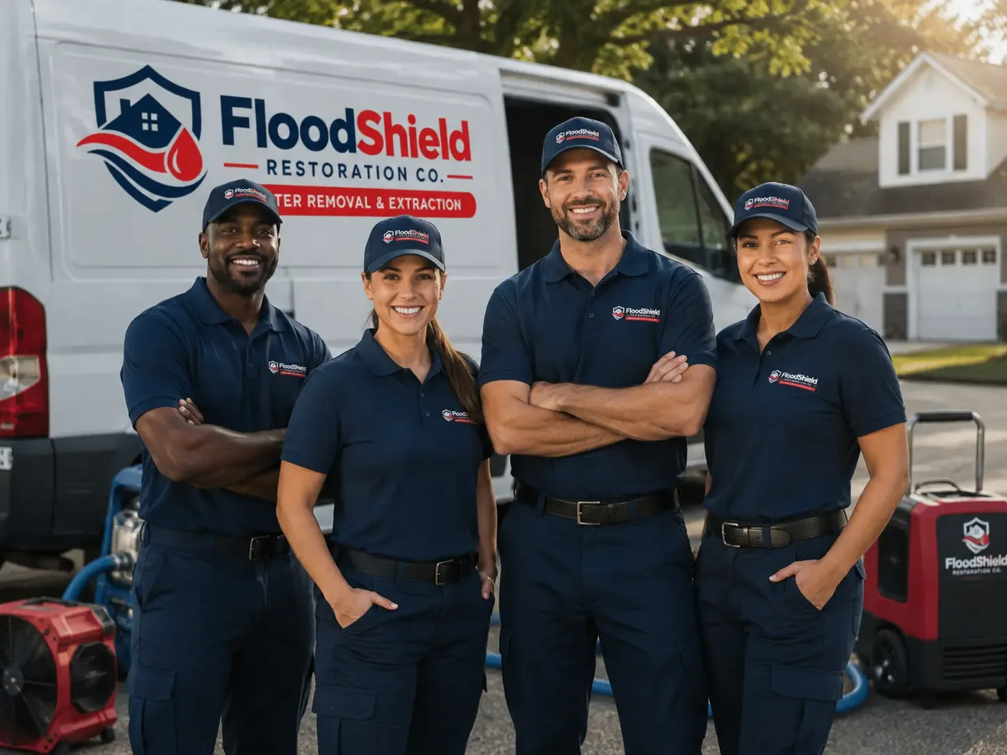 Flood Damage Restoration company in Guysville, OH